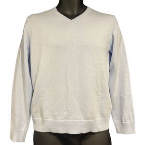 GAP Factory Light Blue Uniform V-Neck Sweater Boy’s XXL(14-16)